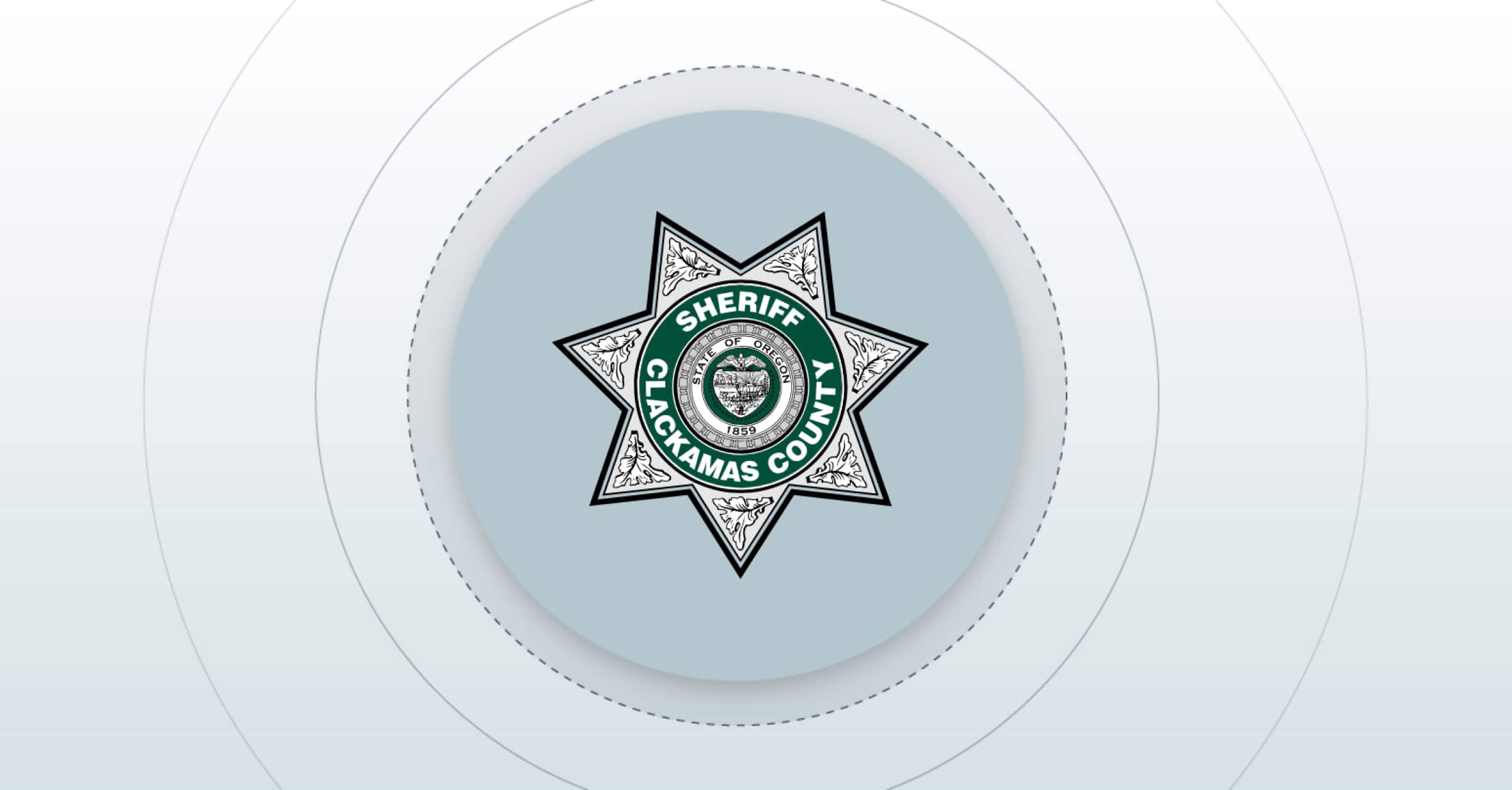 Clackamas county sheriff badge