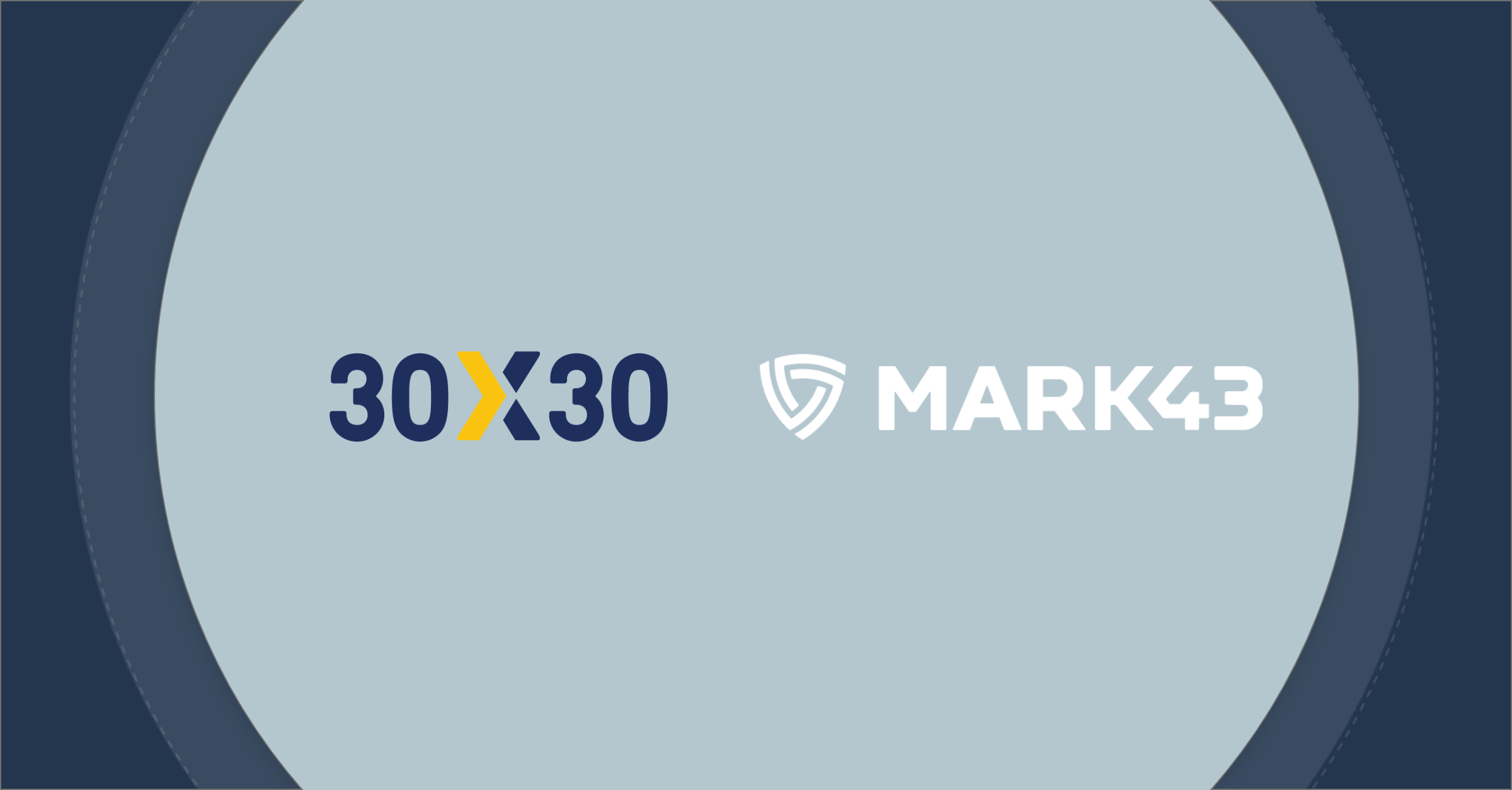 30X30 and Mark43 logos