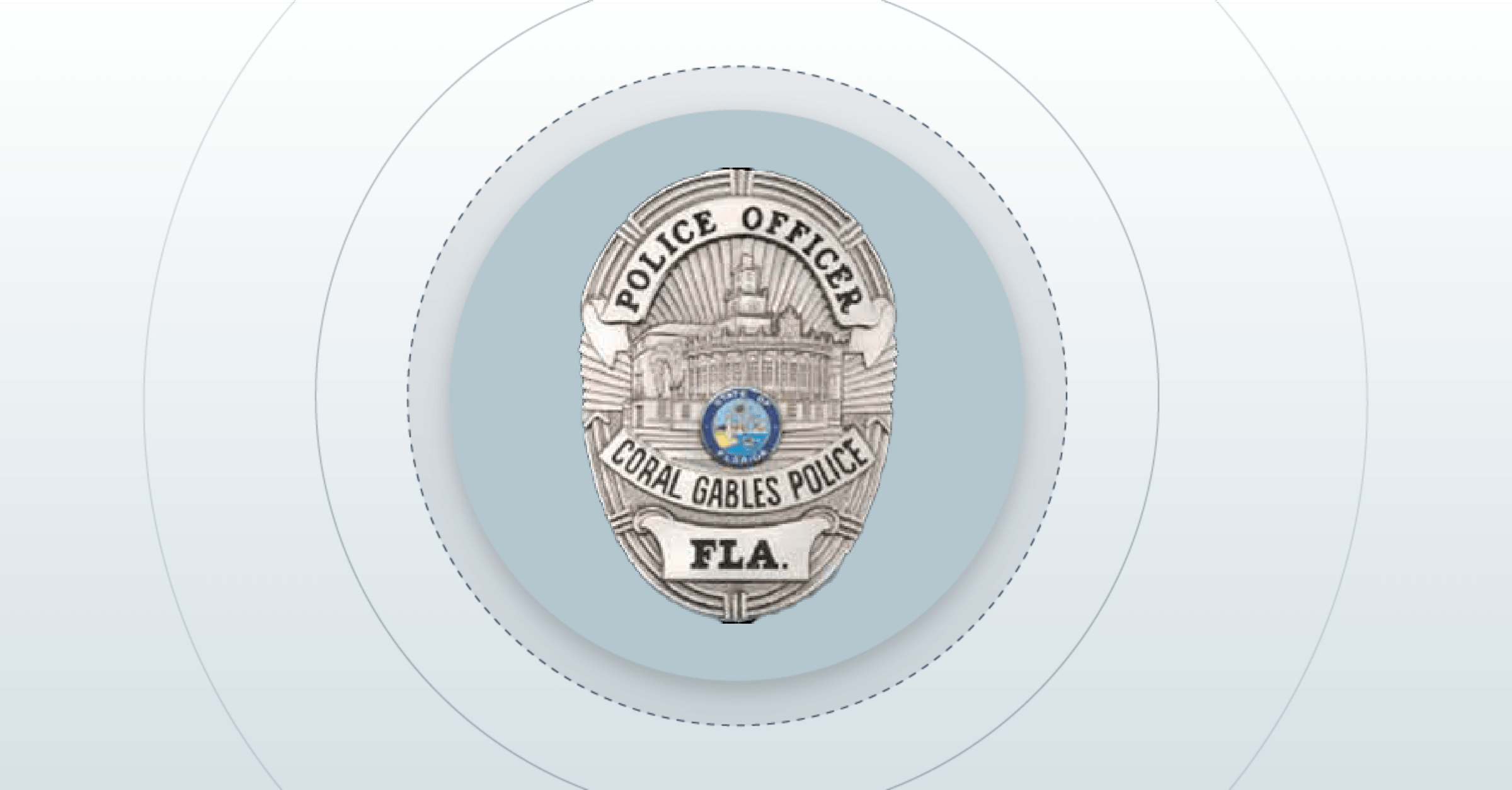 Coral Gables Police badge