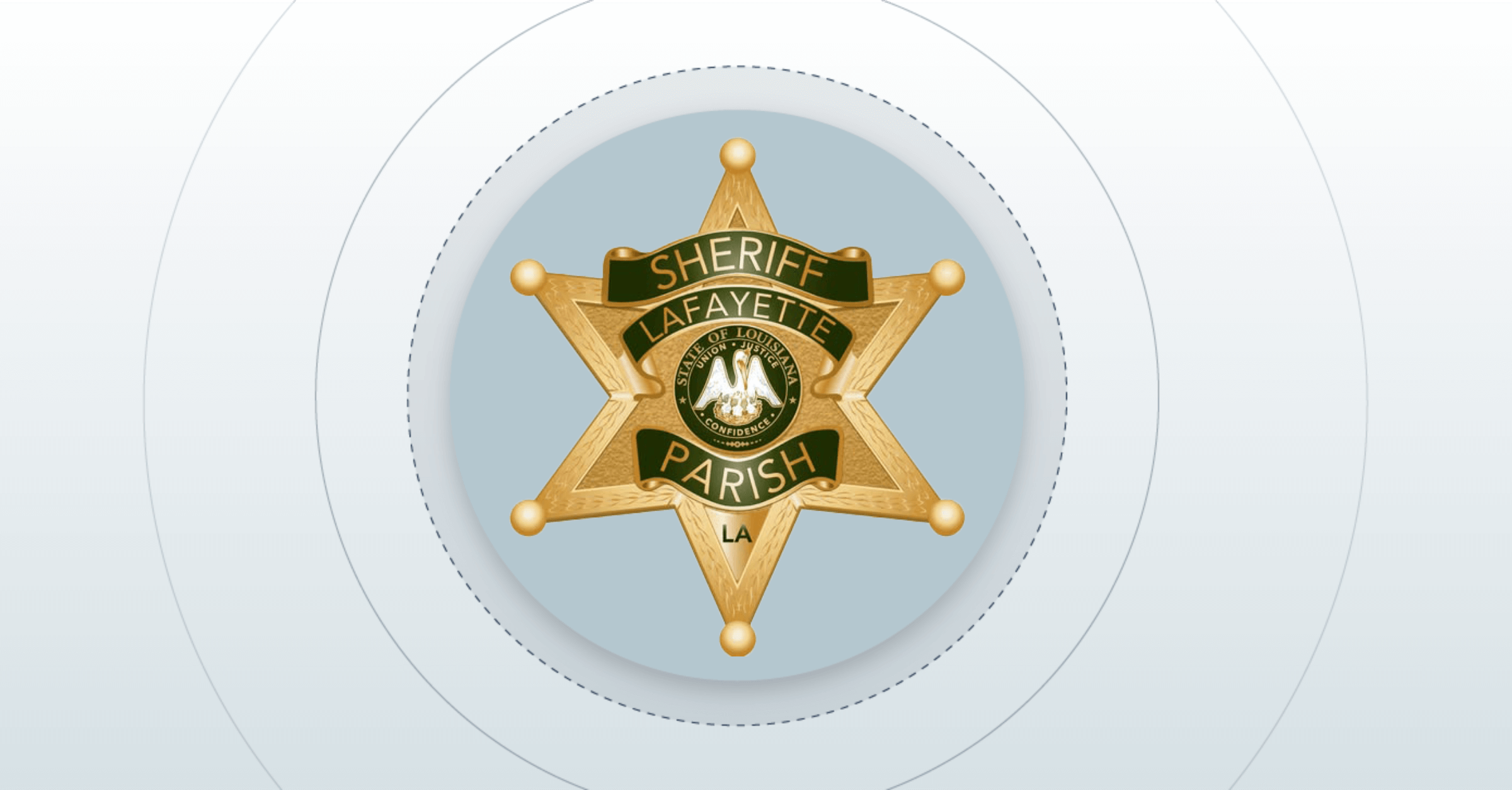 Lafayette Parish sheriff badge