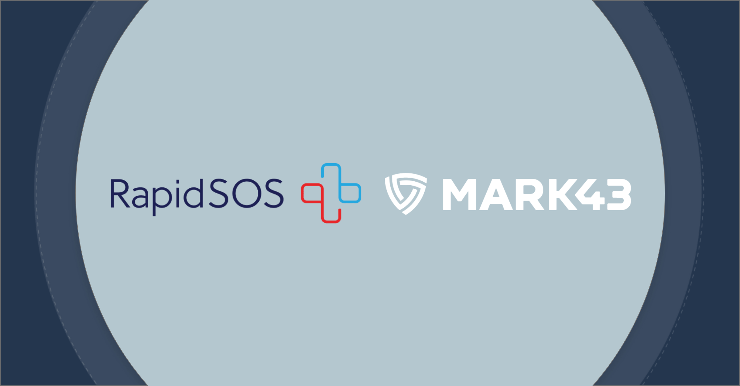 RapidSOS and Mark43 logos