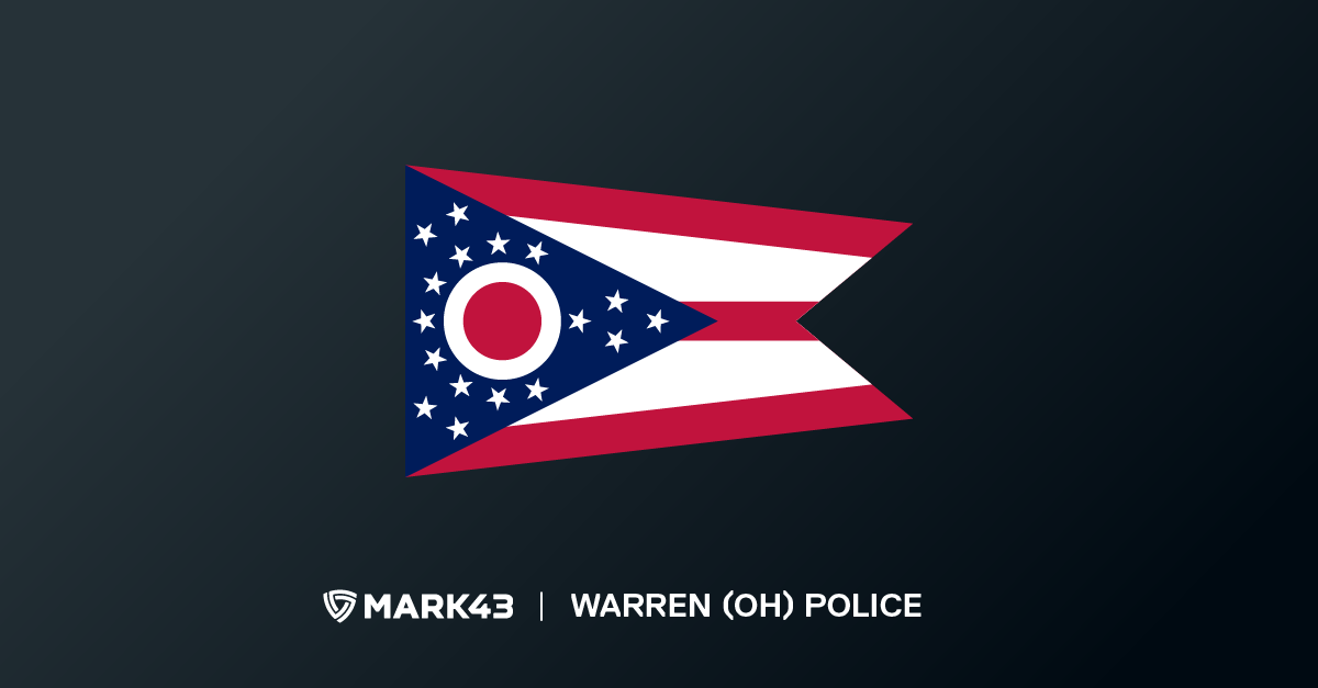 Mark43 And Warren Police Department In Ohio Announce New Deal To ...